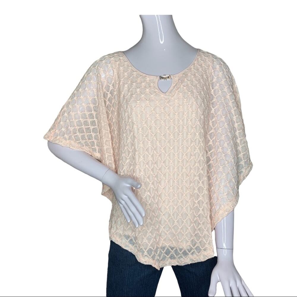 Studio Works NWT Cape Top Light Pink Size M